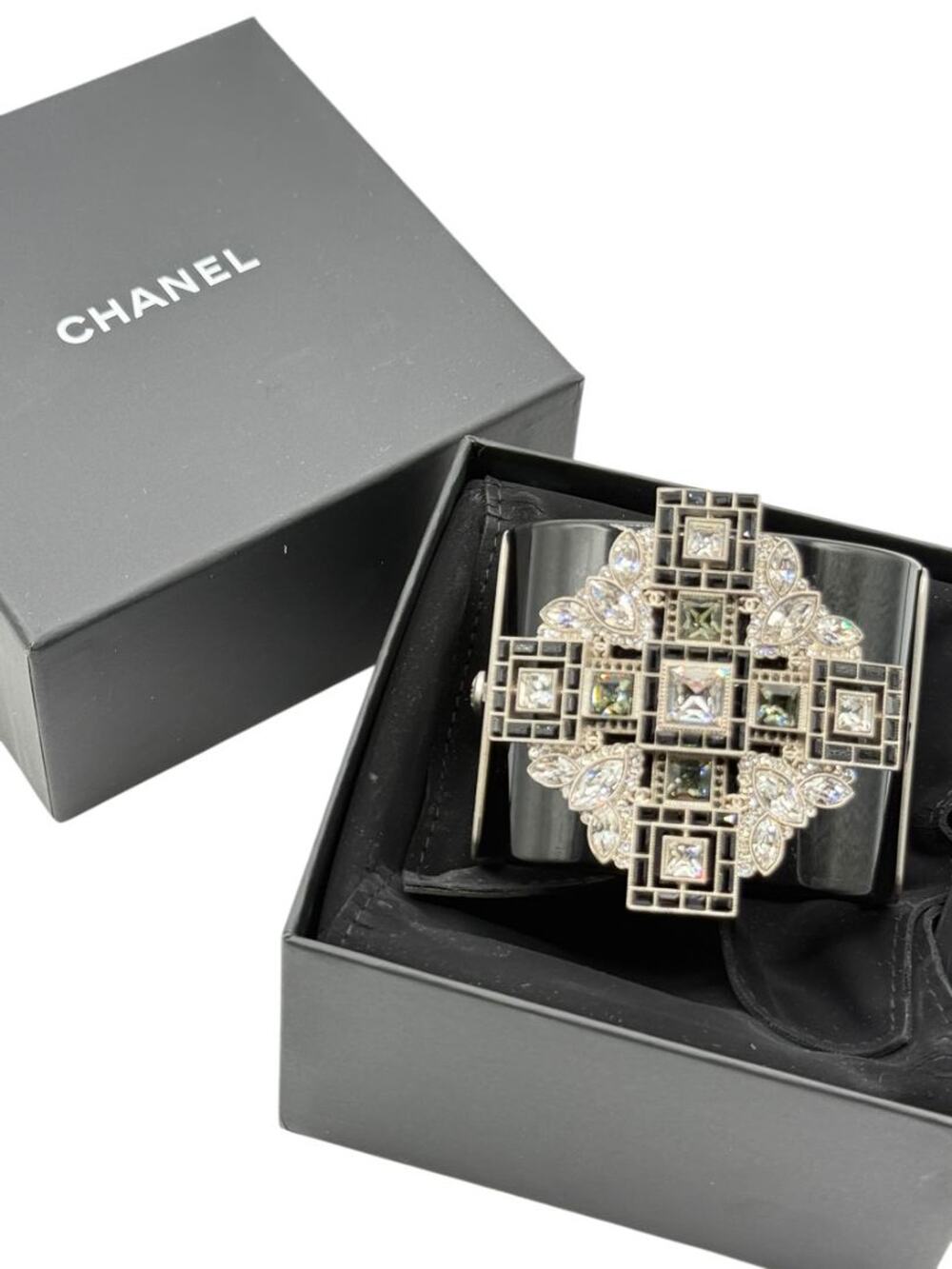 Chanel Maltese Cross Resin Cuff Bracelet – Fall 2011